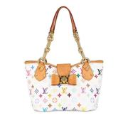 Louis Vuitton Vintage Pre-owned Canvas louis-vuitton-vskor White, Dam