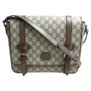 Gucci Vintage Pre-owned Canvas gucci-vskor Brown, Herr