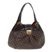 Louis Vuitton Vintage Pre-owned Canvas louis-vuitton-vskor Brown, Dam