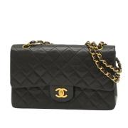 Chanel Vintage Pre-owned Laeder chanel-vskor Black, Dam