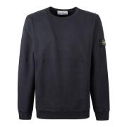 Stone Island Casual Hoodie för Män Blue, Herr