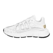 Versace Polyester sneakers White, Herr