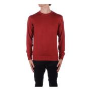 Woolrich Brun Logo Front Sweater Brown, Herr