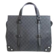 Gucci Vintage Pre-owned Plast totevskor Black, Herr