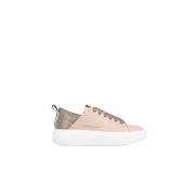 Alexander Smith Nude Light Bronze Sporty Sneakers Pink, Dam