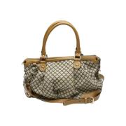 Gucci Vintage Pre-owned Canvas gucci-vskor Beige, Dam