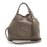 Gucci Vintage Pre-owned Laeder gucci-vskor Brown, Dam