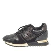 Louis Vuitton Vintage Pre-owned Laeder sneakers Black, Dam