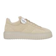 Hogan Suede Sneakers Nude & Neutrals Beige, Herr