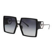 Philipp Plein Stiliga solglasögon Spp028M Black, Dam