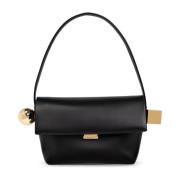 Jacquemus Axelväska Le Rond Carre Black, Dam