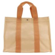 Hermès Vintage Pre-owned Canvas totevskor Orange, Dam