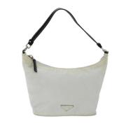 Prada Vintage Pre-owned Tyg prada-vskor White, Dam