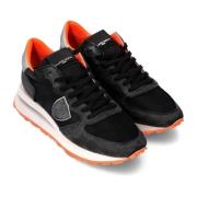 Philippe Model Mondial Neon Noir Orange Sneakers Multicolor, Herr