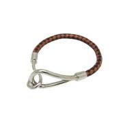 Hermès Vintage Pre-owned Laeder armband Brown, Dam