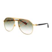 Gucci Stiliga solglasögon Gg1220S Yellow, Herr