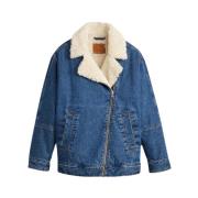 Levi's Sherpa Flight Jacket Blue, Dam