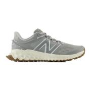 New Balance Grå Sportiga Snörskor med Gummisula Gray, Herr