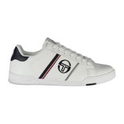 Sergio Tacchini Sportiga Snörskor Vit Broderad Logotyp White, Herr