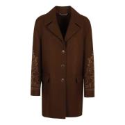 Ermanno Scervino Bruna Kappor Aw24 Dammode Brown, Dam