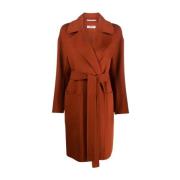 Max Mara S Max Mara Kappor Orange Brown, Dam