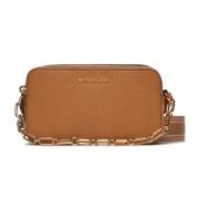 Michael Kors Crossbody Kamera Kedja Väska Brown, Dam