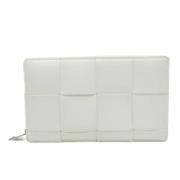 Bottega Veneta Vintage Pre-owned Laeder plnbcker White, Dam