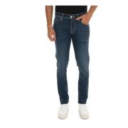 Tramarossa Zip Stretch Denim Jeans Blue, Herr