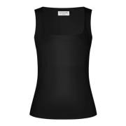 Rosemunde Sleeveless Tops Black, Dam