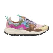 Flower Mountain Vandringsstil Damsneakers Multicolor, Dam