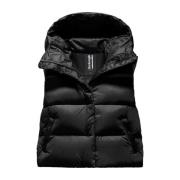 BomBoogie Puffy Down Vest i Bright Nylon Black, Dam