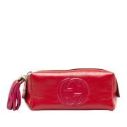 Gucci Vintage Pre-owned Laeder kuvertvskor Pink, Dam