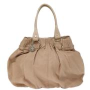 Celine Vintage Pre-owned Laeder totevskor Beige, Dam