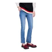 Silvian Heach Slim Fit Jeans med Midjeband Blue, Dam