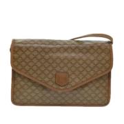 Celine Vintage Pre-owned Canvas celine-vskor Beige, Dam