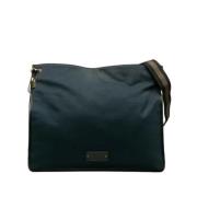 Gucci Vintage Pre-owned Canvas gucci-vskor Blue, Dam