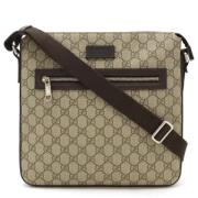 Gucci Vintage Pre-owned Canvas gucci-vskor Beige, Dam