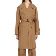 Max Mara Stiliga Cube Kappor Brown, Dam