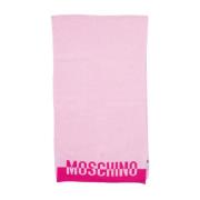 Moschino Rosa Ullblandning Halsduk Höst/Vinter Kvinnor Pink, Dam