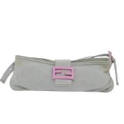 Fendi Vintage Pre-owned Tyg fendi-vskor Gray, Dam