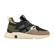 Munich Vintage-inspirerad Sneaker med Modern Design Multicolor, Herr