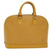 Louis Vuitton Vintage Pre-owned Laeder handvskor Yellow, Dam