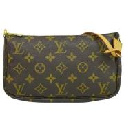 Louis Vuitton Vintage Pre-owned Canvas louis-vuitton-vskor Brown, Dam