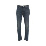 Mauro Grifoni Italiensktillverkade Regular Jeans 'Pier' Blue, Herr