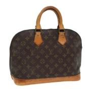 Louis Vuitton Vintage Pre-owned Canvas handvskor Brown, Dam