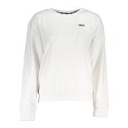 Fila Huvtröja Vit Broderad Logotyp White, Dam