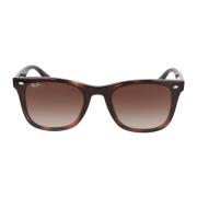 Ray-Ban Fyrkantig ram solglasögon RB 4420 Brown, Unisex