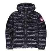 Canada Goose Svart Packbar Dunfylld Huva Jacka Black, Herr