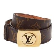 Louis Vuitton Vintage Pre-owned Canvas skrp Brown, Herr