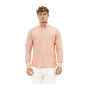 Baldinini Button-down Skjorta - Oxford Stil Orange, Herr